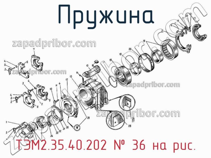 Пружина ТЭМ2.35.40.202 фотография.