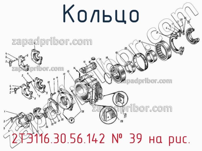 Кольцо 2ТЭ116.30.56.142 фотография.