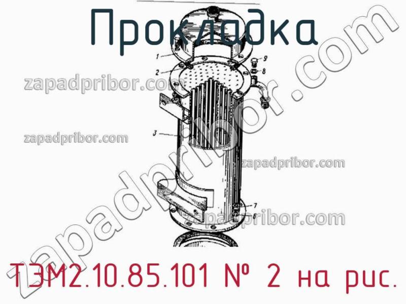 Прокладка ТЭМ2.10.85.101 фотография.
