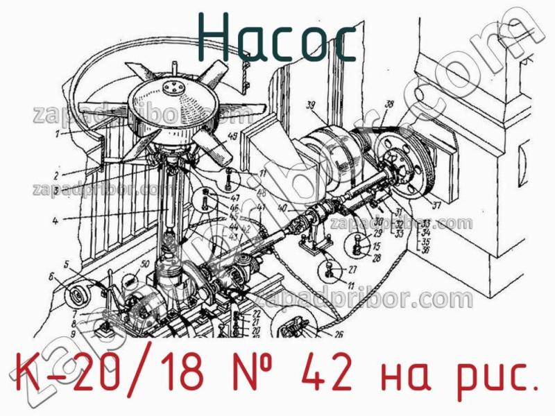 Насос К-20/18 фотография.