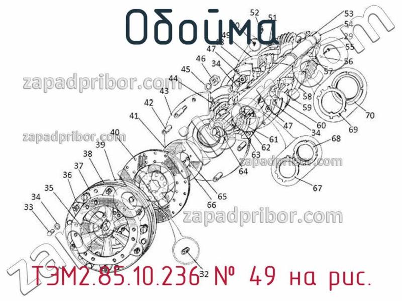 Обойма ТЭМ2.85.10.236 фотография.