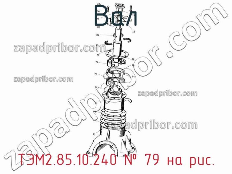 Вал ТЭМ2.85.10.240 фотография.