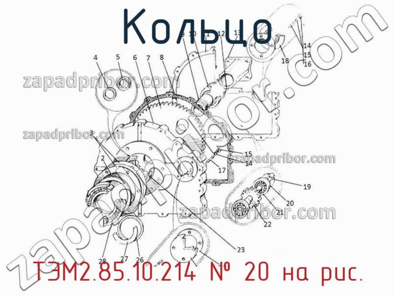 Кольцо ТЭМ2.85.10.214 фотография.