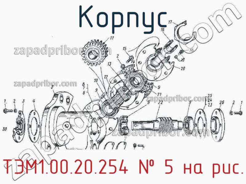 Корпус ТЭМ1.00.20.254 фотография.