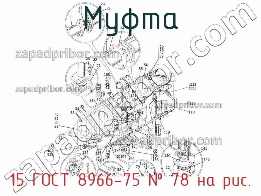 15 ГОСТ 8966-75 муфта >> недорого купить