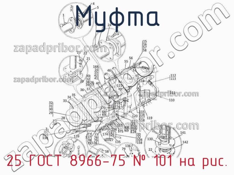 Муфта 25 ГОСТ 8966-75 фотография.