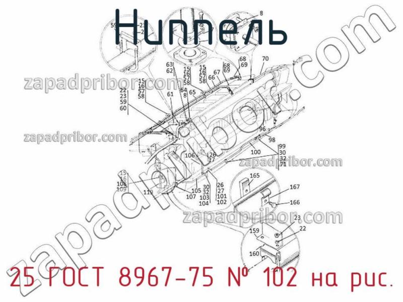 Ниппель 25 ГОСТ 8967-75 фотография.