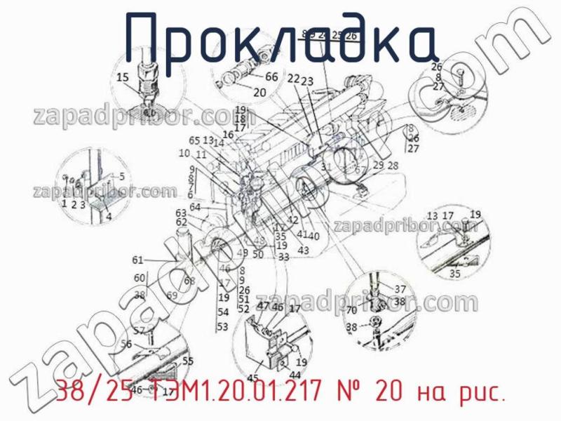 Прокладка 38/25 ТЭМ1.20.01.217 фотография.