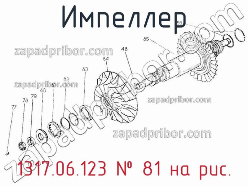 Импеллер 1317.06.123 фотография.
