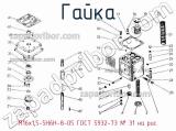 М16х1,5-5Н6Н-8-05 ГОСТ 5932-73