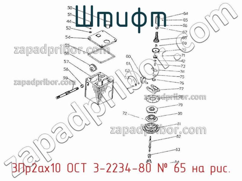 Штифт 3Пр2ах10 ОСТ 3-2234-80 фотография.