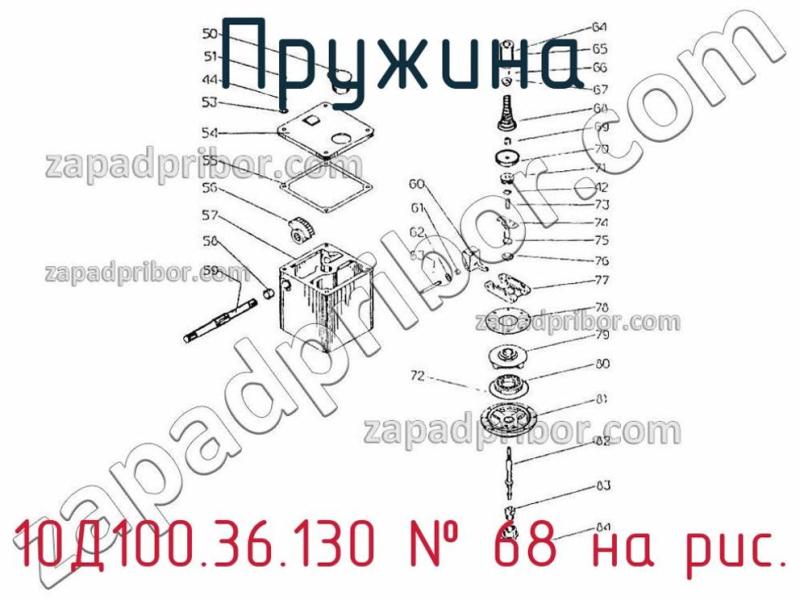 Пружина 10Д100.36.130 фотография.
