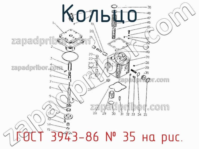 Кольцо ГОСТ 3943-86 фотография.
