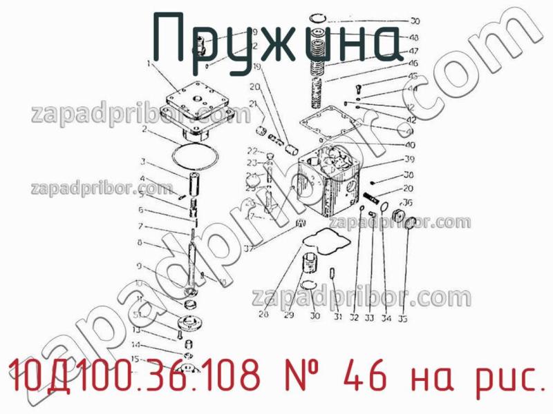 Пружина 10Д100.36.108 фотография.