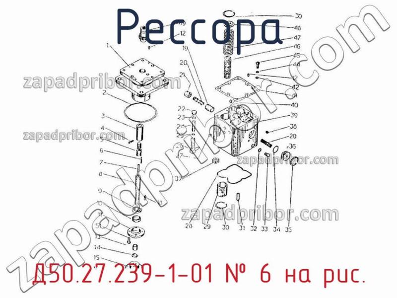 Рессора Д50.27.239-1-01 фотография.
