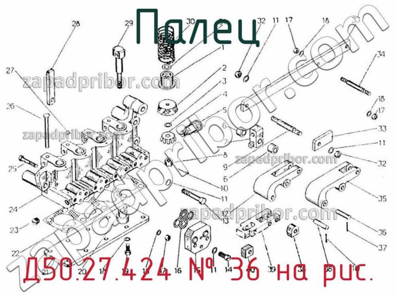Палец Д50.27.424 фотография.
