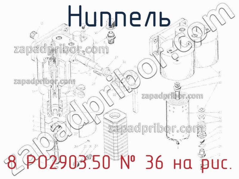 Ниппель 8 РО2903.50 фотография.