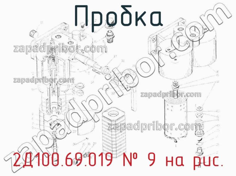Пробка 2Д100.69.019 фотография.