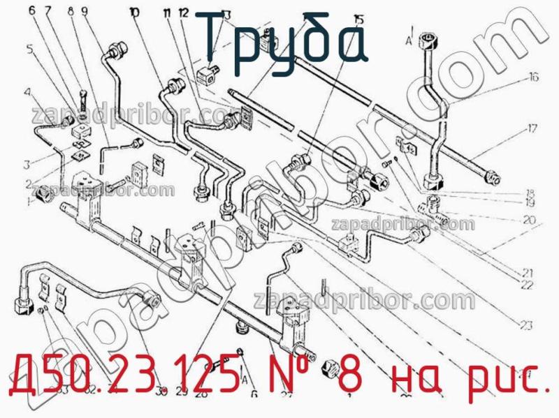 Труба Д50.23.125 фотография.