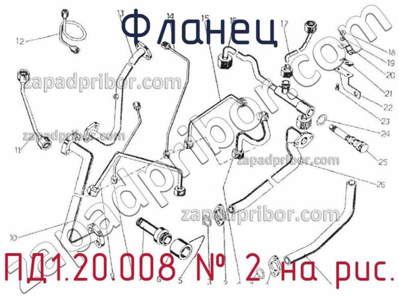 Фланец ПД1.20.008 фотография.