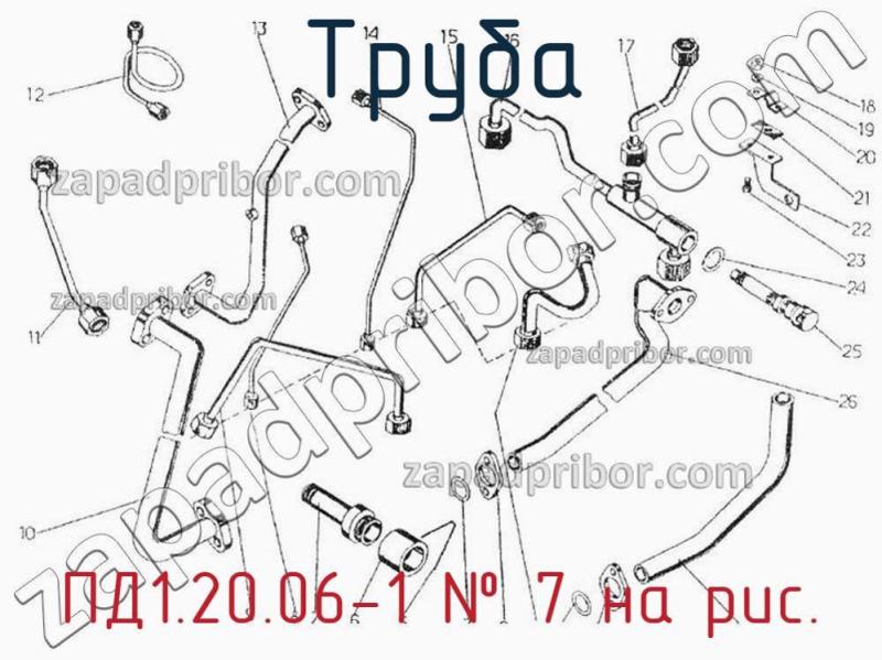 Труба ПД1.20.06-1 фотография.