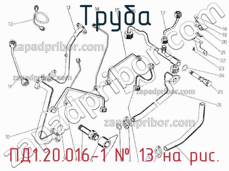 Труба ПД1.20.016-1 фотография.