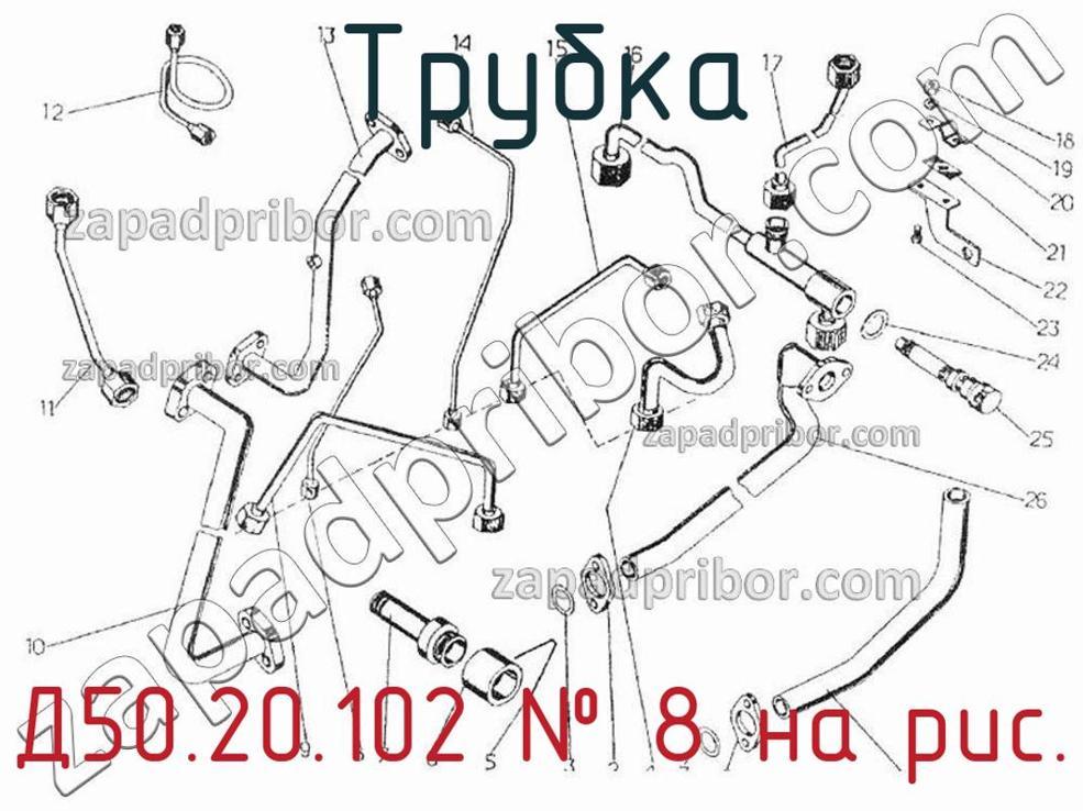 Д50.20.102 - Трубка - фотография. Увеличить. Д50.20.102 - Трубка - фотография.