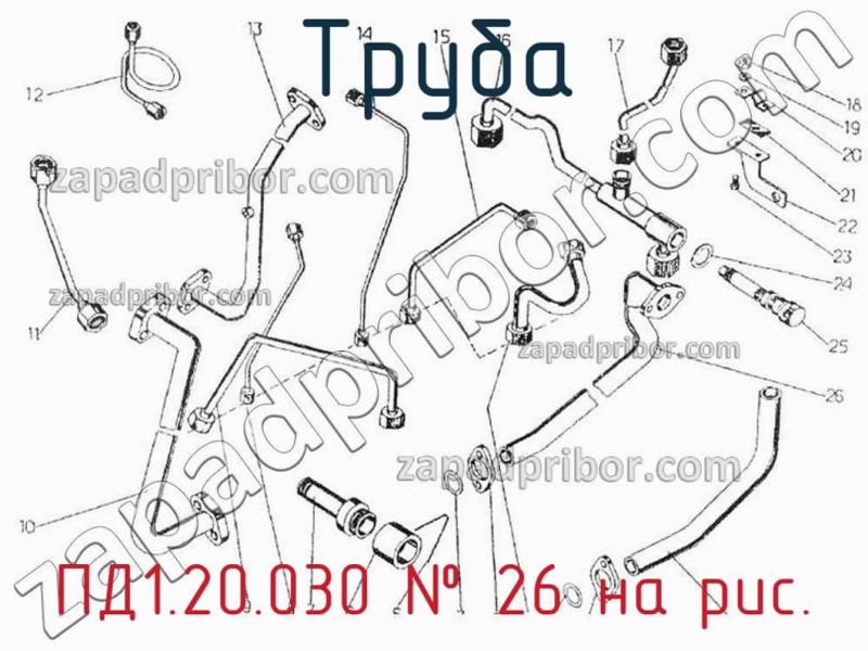 Труба ПД1.20.030 фотография.