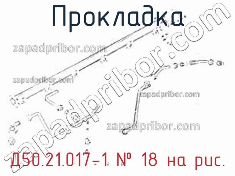 Прокладка Д50.21.017-1 фотография.