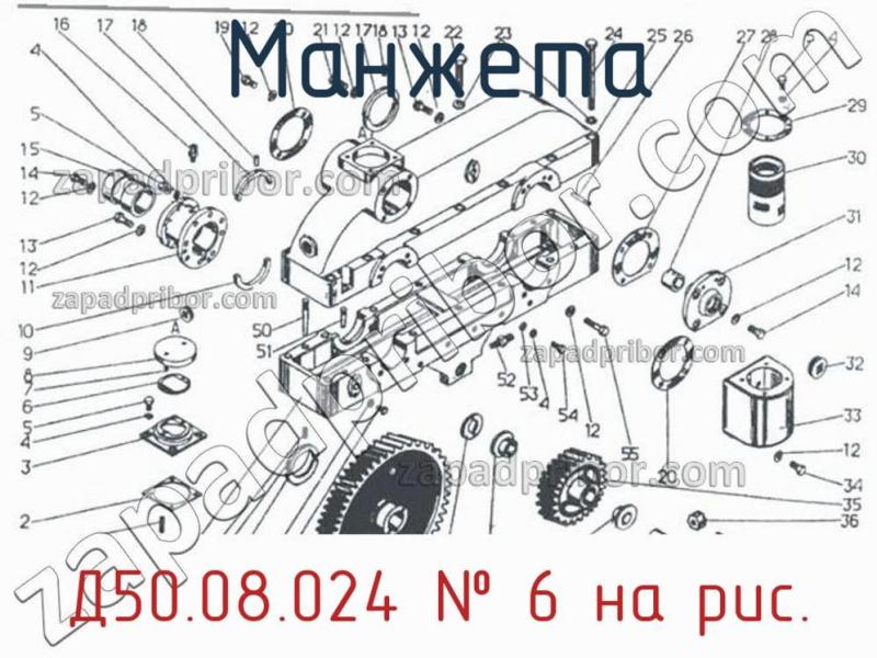 Манжета Д50.08.024 фотография.