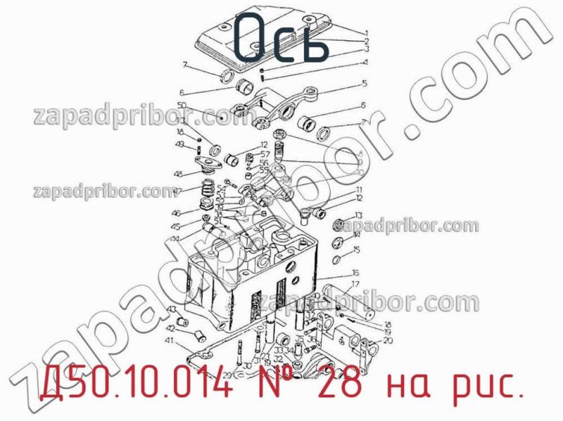 Ось Д50.10.014 фотография.