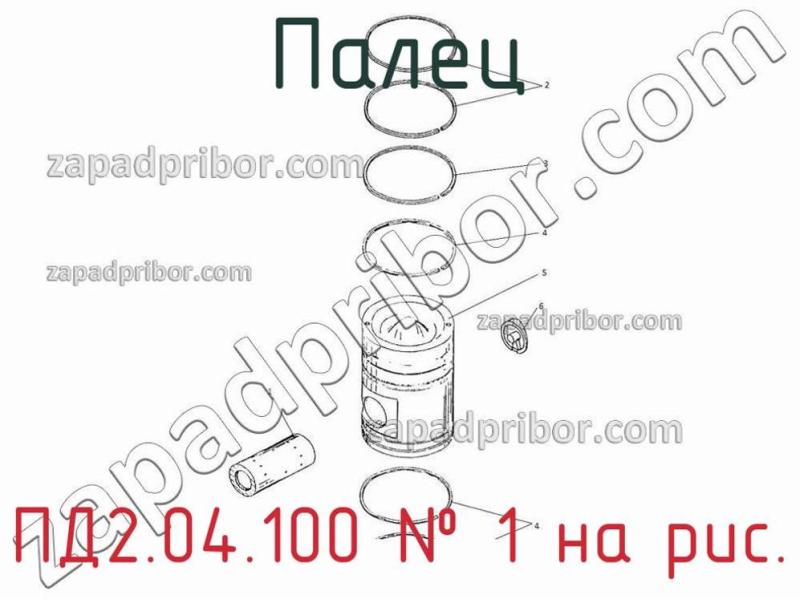 Палец ПД2.04.100 фотография.