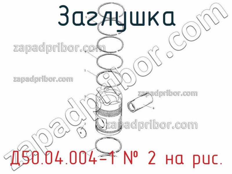 Заглушка Д50.04.004-1 фотография.