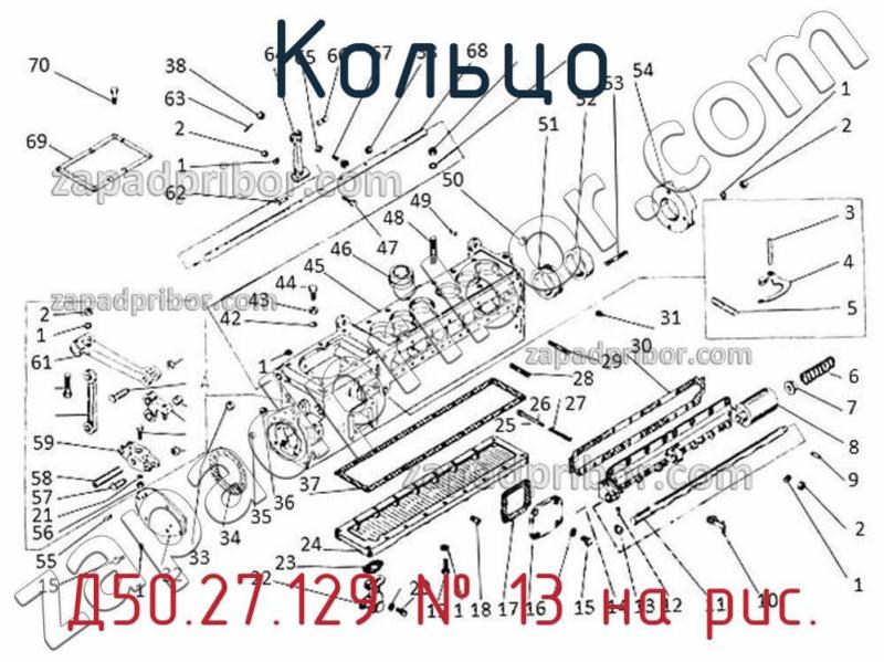 Кольцо Д50.27.129 фотография.