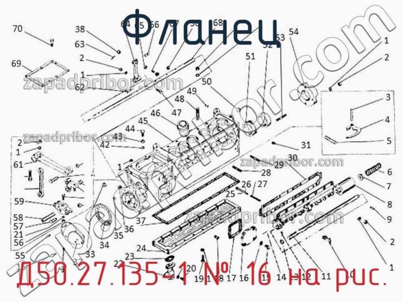Фланец Д50.27.135-1 фотография.