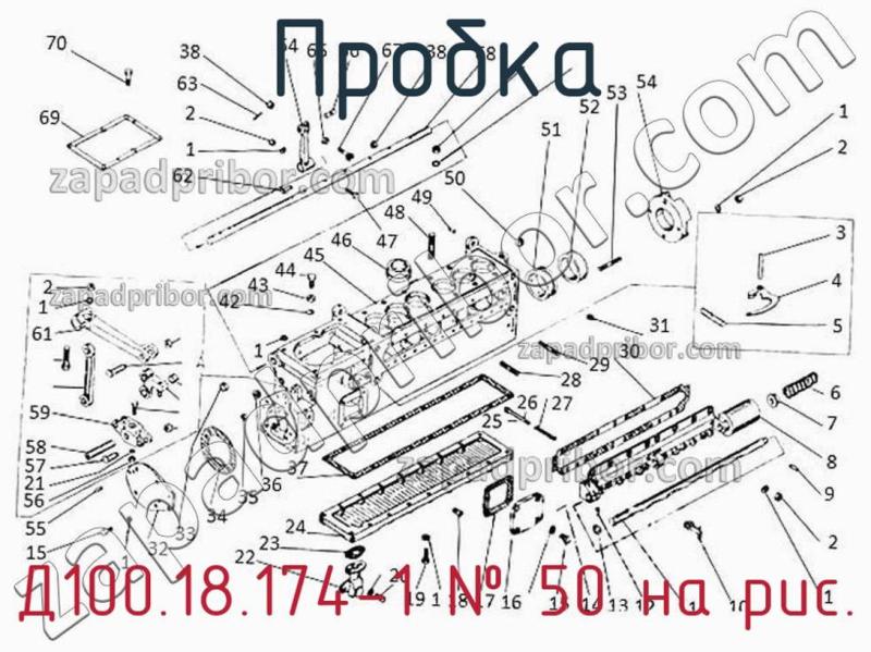 Пробка Д100.18.174-1 фотография.