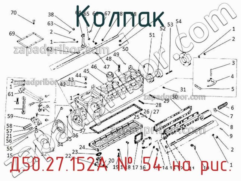 Колпак Д50.27.152А фотография.