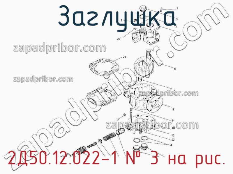 Заглушка 2Д50.12.022-1 фотография.