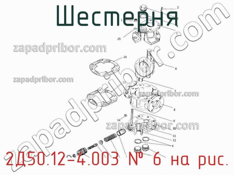 Шестерня 2Д50.12-4.003 фотография.