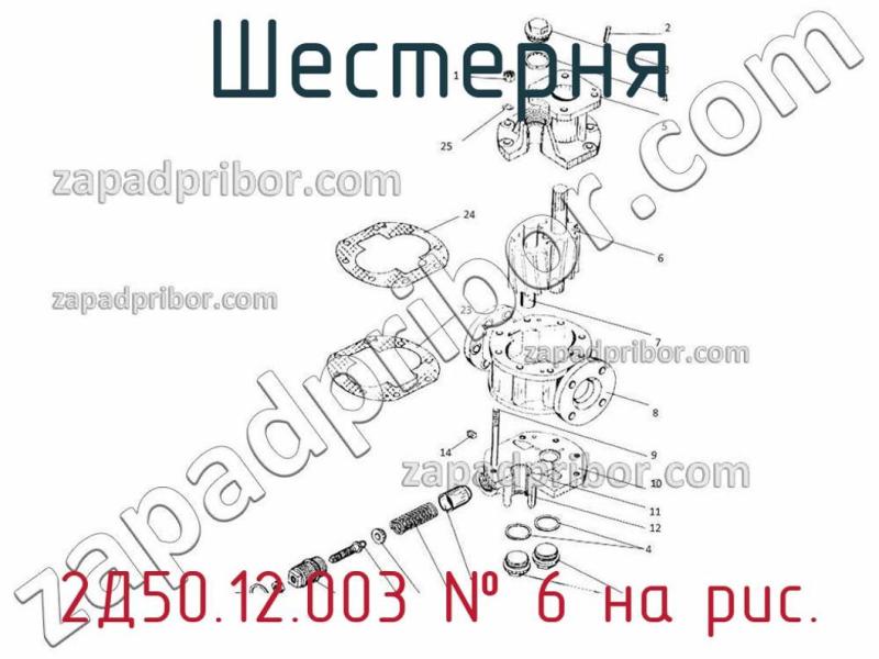 Шестерня 2Д50.12.003 фотография.