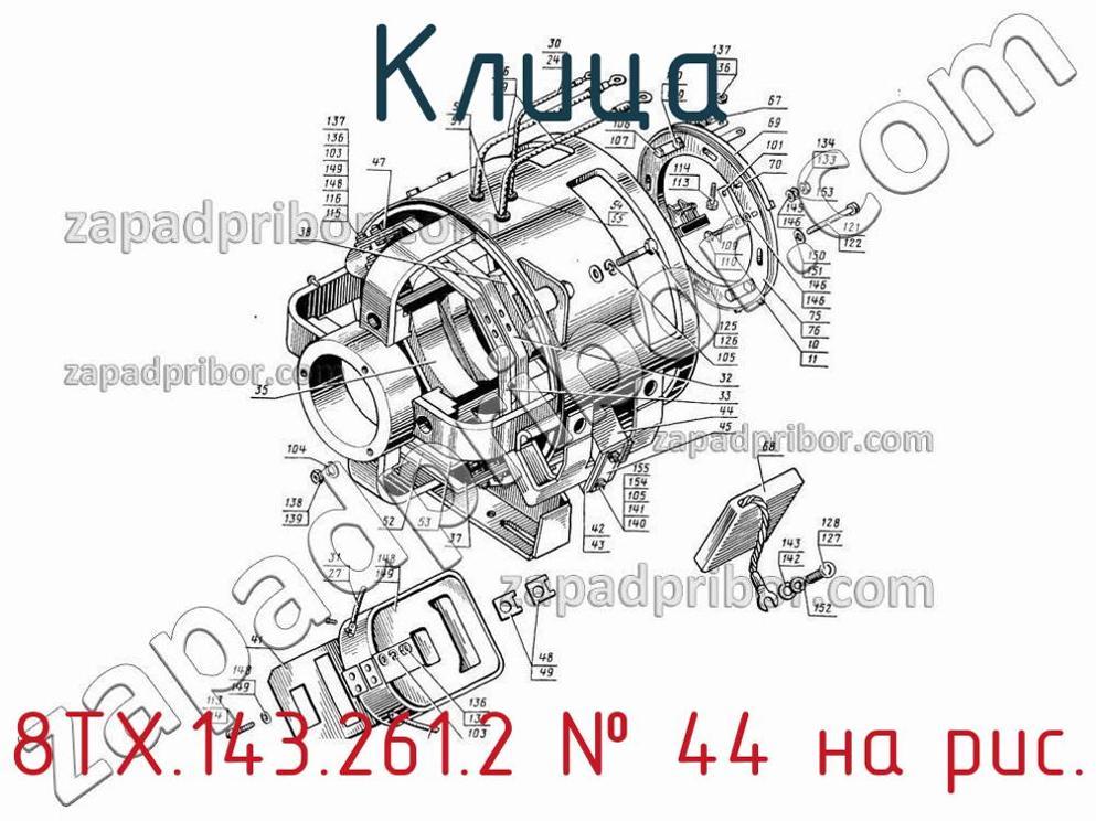 8ТХ.143.261.2 - Клица - фотография. Увеличить. 8ТХ.143.261.2 - Клица - фотография.