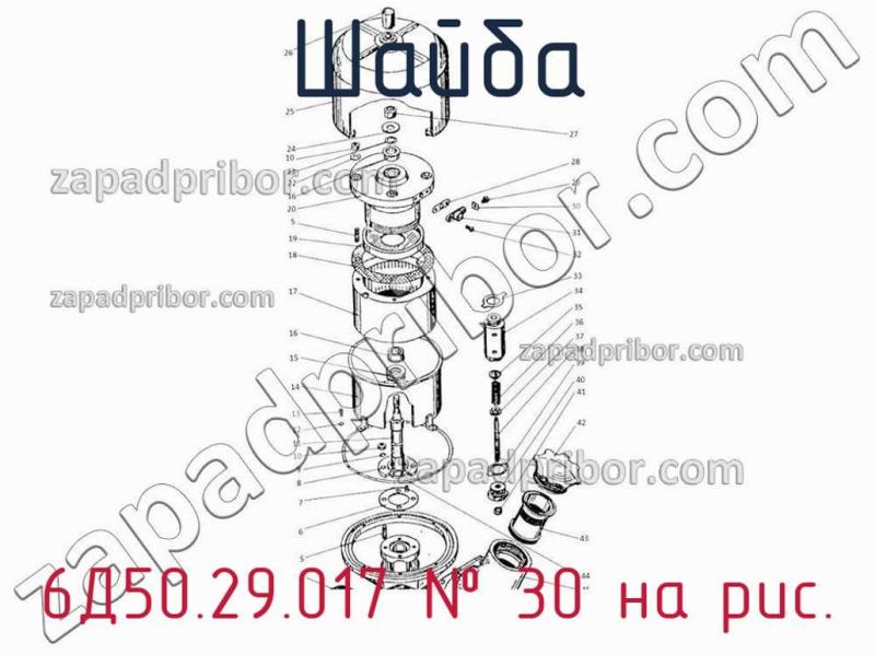 Шайба 6Д50.29.017 фотография.