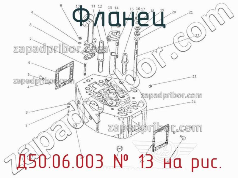 Фланец Д50.06.003 фотография.