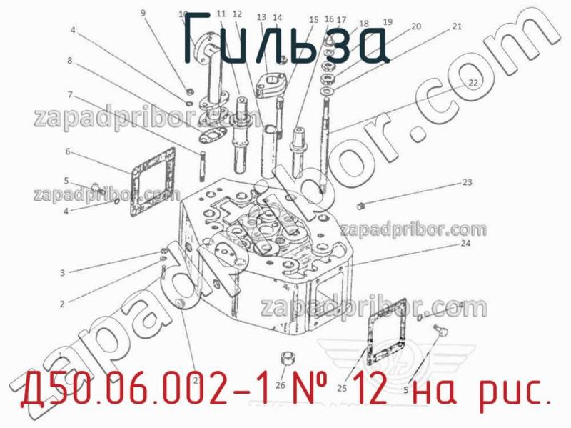 Гильза Д50.06.002-1 фотография.