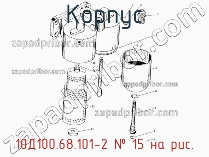 Корпус 10Д100.68.101-2 фотография.