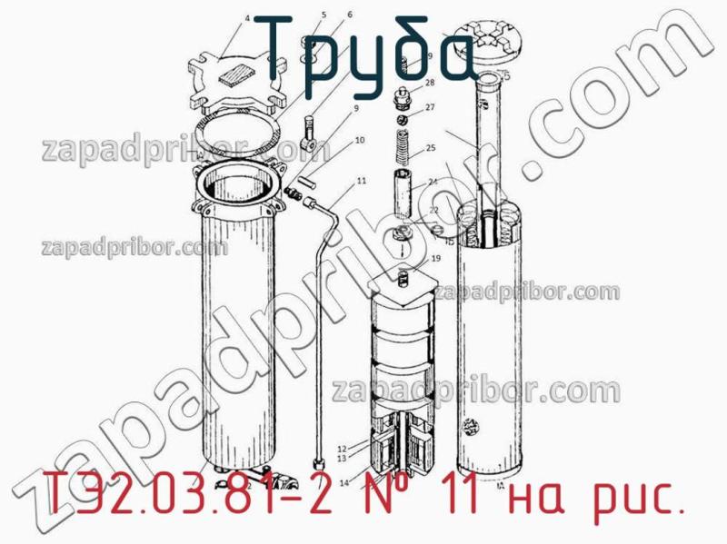Труба ТЭ2.03.81-2 фотография.