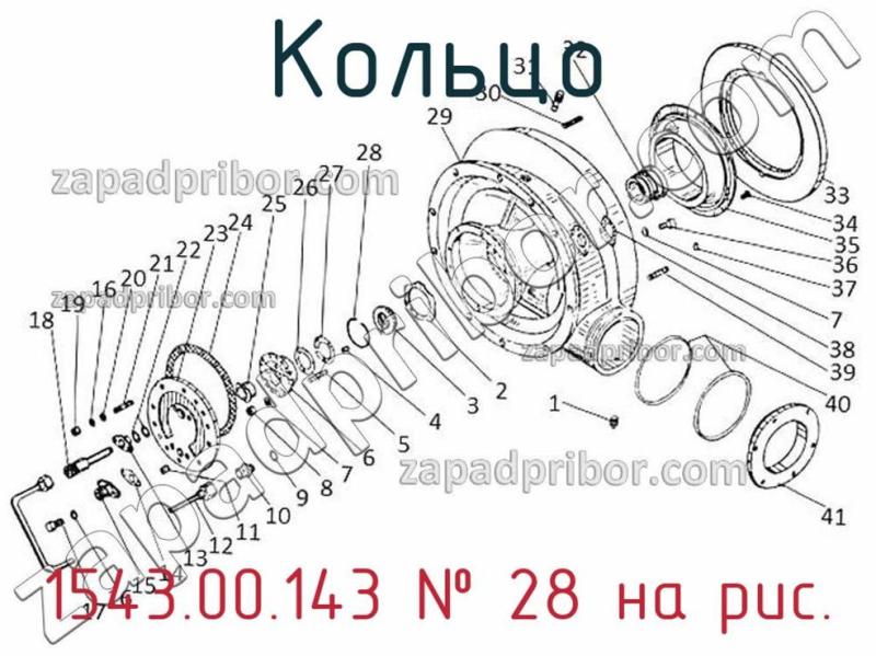Кольцо 1543.00.143 фотография.