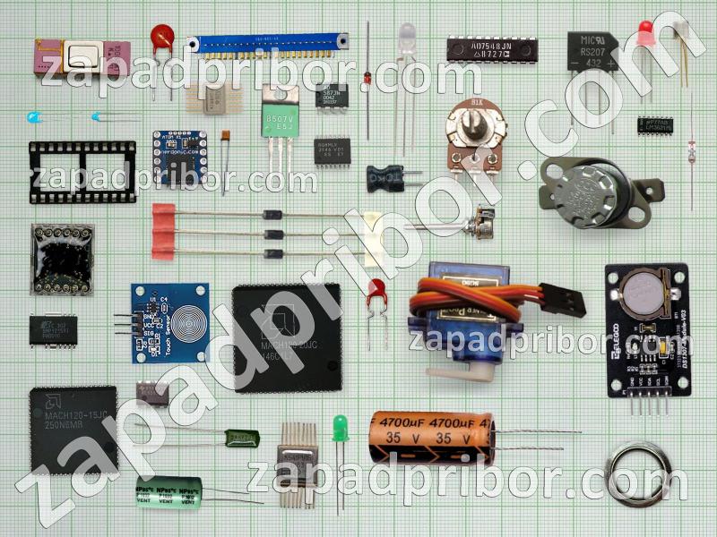 124A - 1257 список радиодеталей, фотография 1.