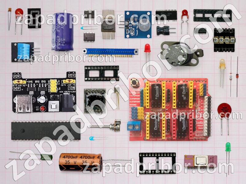 5838 - 5842 список радиодеталей, фотография 1.