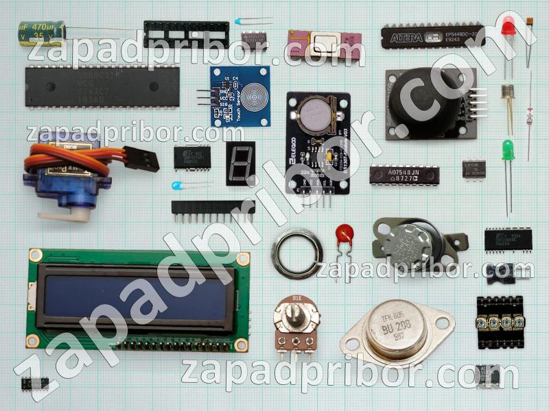 ECEC - ECF1 список радиодеталей, фотография 1.